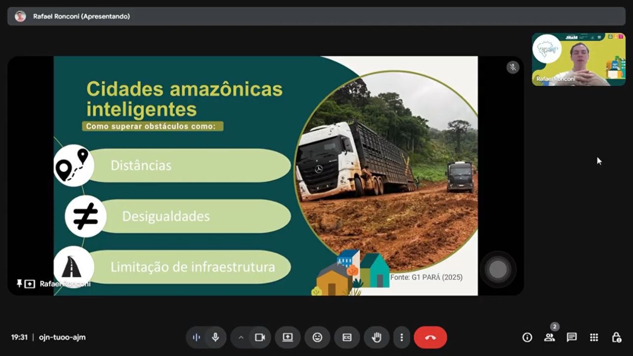 Rafael Ronconi representou Semec durante debate sobre planejamento urbano na Amazônia
