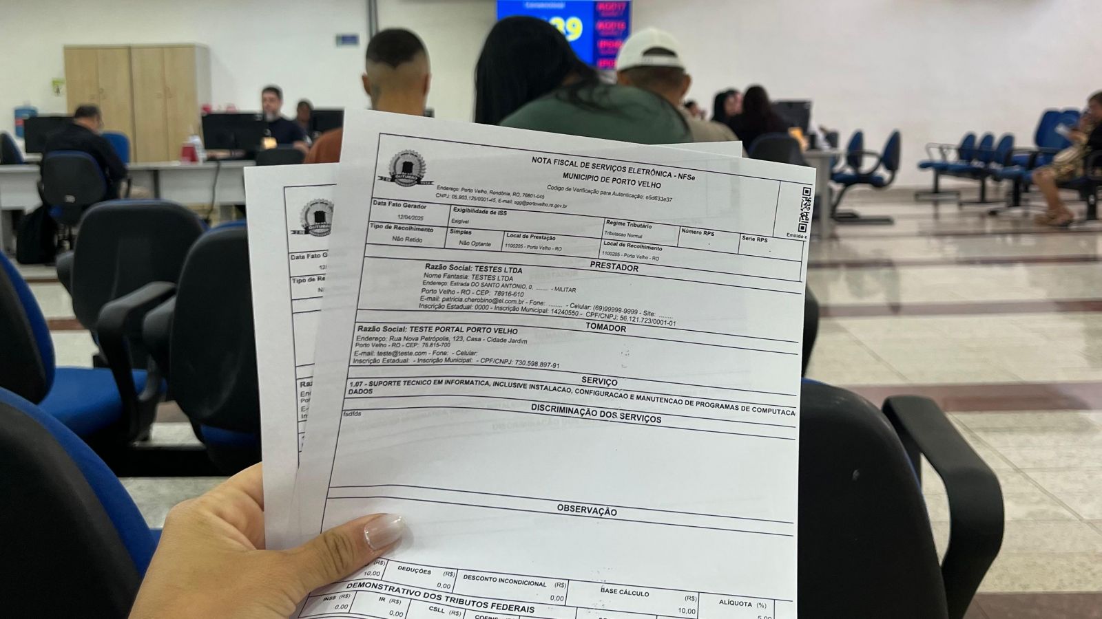 Benefício fiscal permite abater até 50% do IPTU com créditos gerados por Notas Fiscais de Serviços Eletrônica